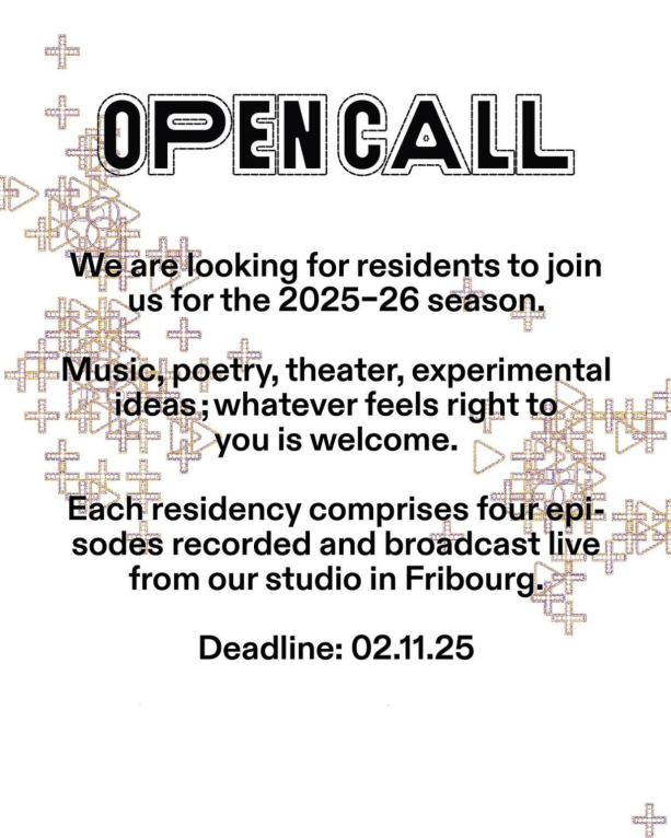 transition radio 2026 residencies open call