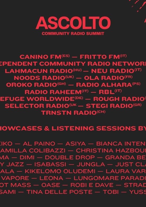 Ascolto Web Radio Summit #3