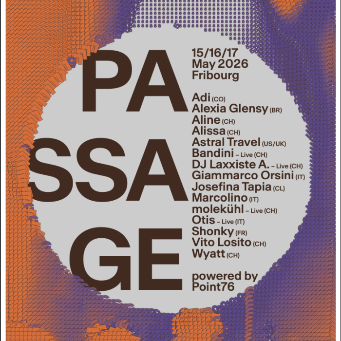 PASSAGE FESTIVAL 2026 w/ molek&uuml;hl part 1